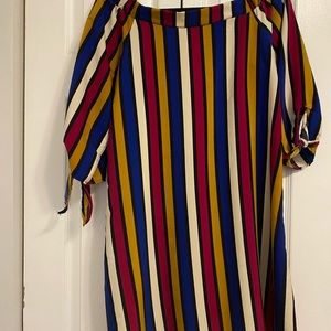 BOUTIQUE multi-color shift dress